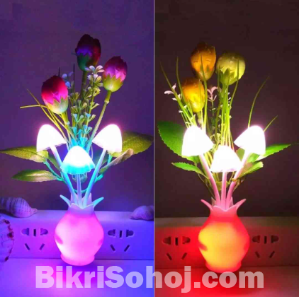 Dim Mashroom Light Green Flower